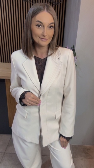 Marynarka Lumina - Śmietanka