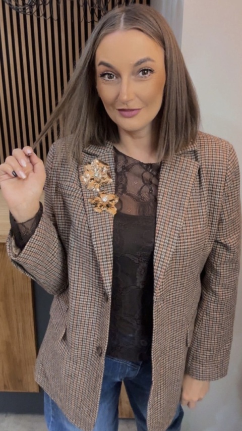 Marynarka damska LAMIAR / Pink Black