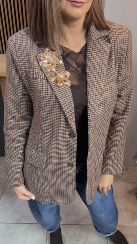 Marynarka damska LAMIAR / Pink Black