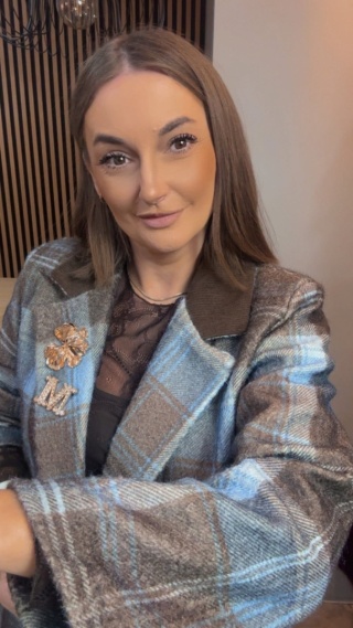 Marynarka w kratę – Royal Belle DI by DW Design