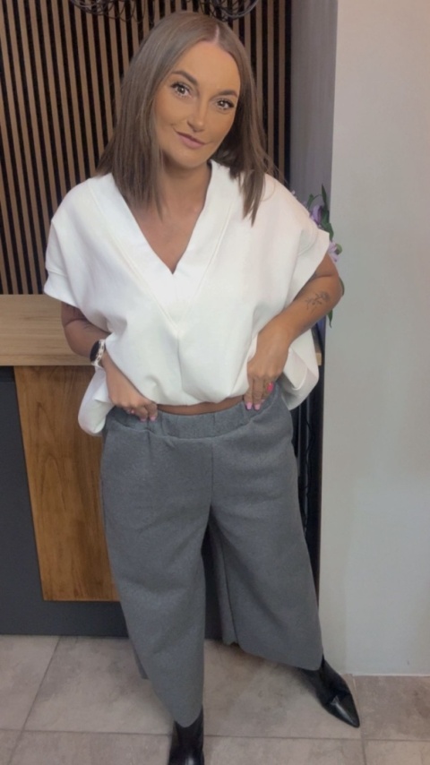 Spodnie Wendy Trendy – szerokie, eleganckie culottes