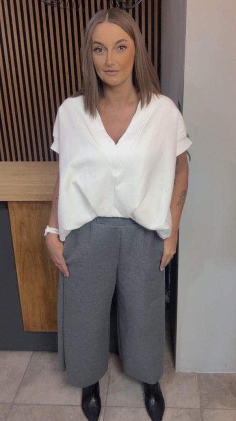 Spodnie Wendy Trendy – szerokie, eleganckie culottes