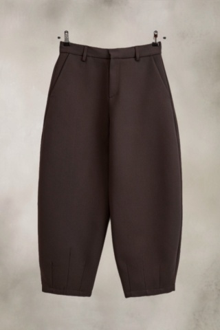 Spodnie balloon Lumina - Brąz