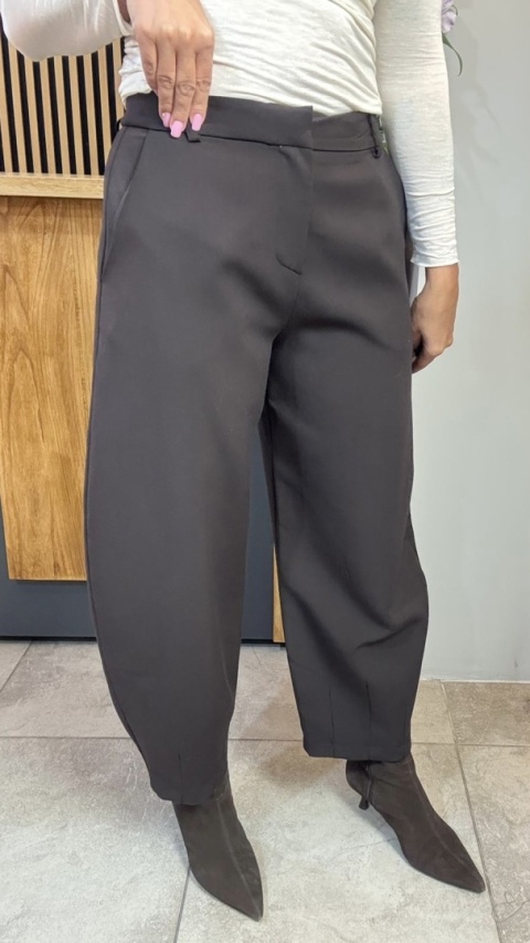 Spodnie balloon Lumina - Brąz