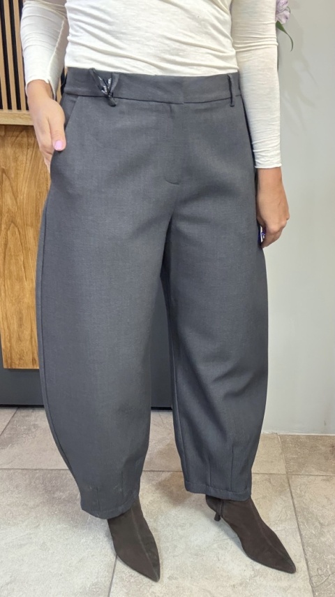 Spodnie balloon Lumina - Grafit