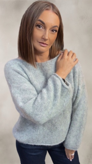 Sweter premium Swing IL PIU - Szary