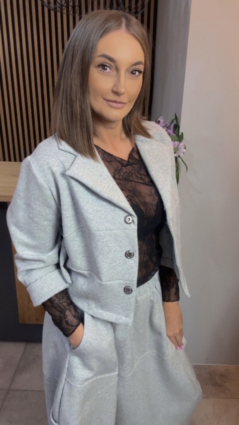 Żakiet Wendy Trendy – Szary