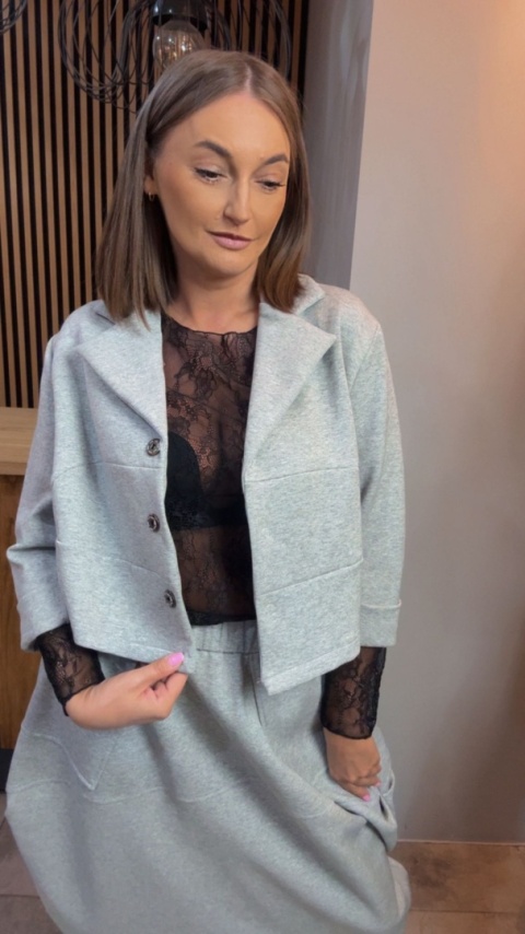 Żakiet Wendy Trendy – Szary