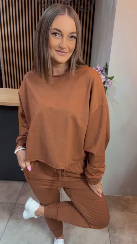 Komplet dresowy iLook Karmel