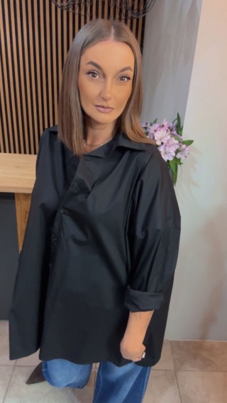 Koszula Wendy Trendy - Oversize - Czarna