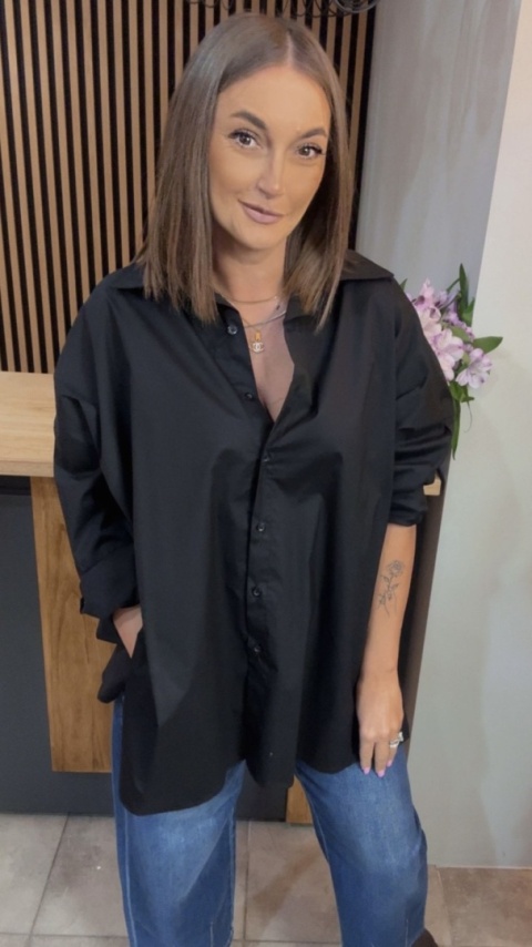 Koszula Wendy Trendy – Oversize - Czarna