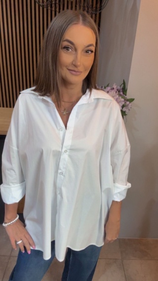 Koszula Wendy Trendy – Oversize - Biała