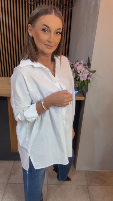 Koszula Wendy Trendy – Oversize - Biała