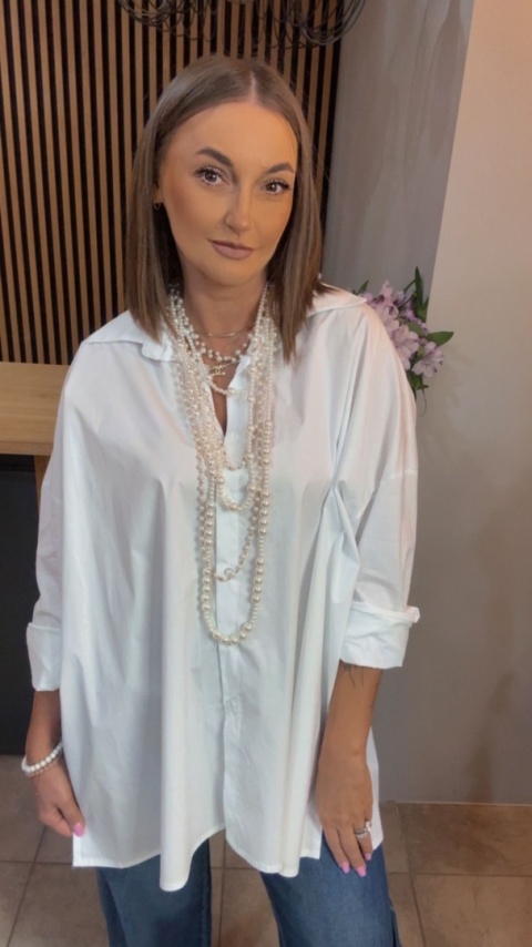 Koszula Wendy Trendy – Oversize - Biała
