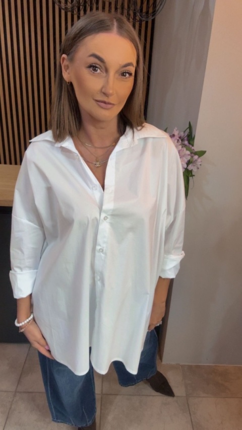 Koszula Wendy Trendy – Oversize - Biała