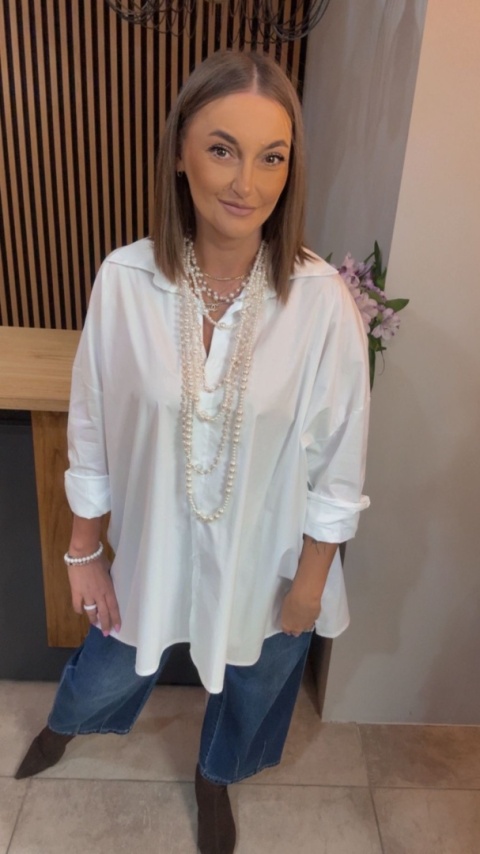 Koszula Wendy Trendy – Oversize - Biała