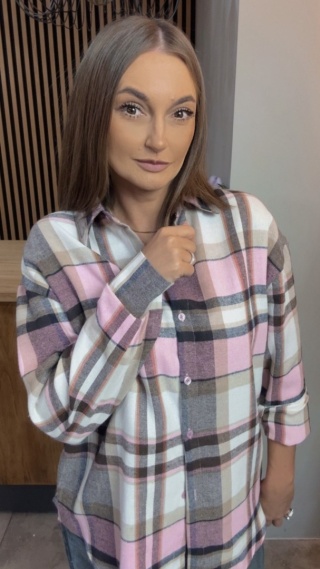 Koszula flanelowa w kratę