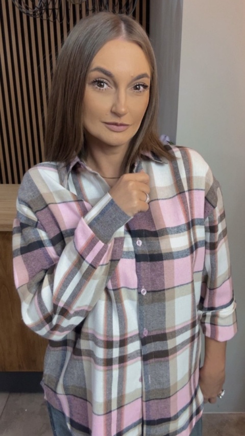 Koszula flanelowa w kratę