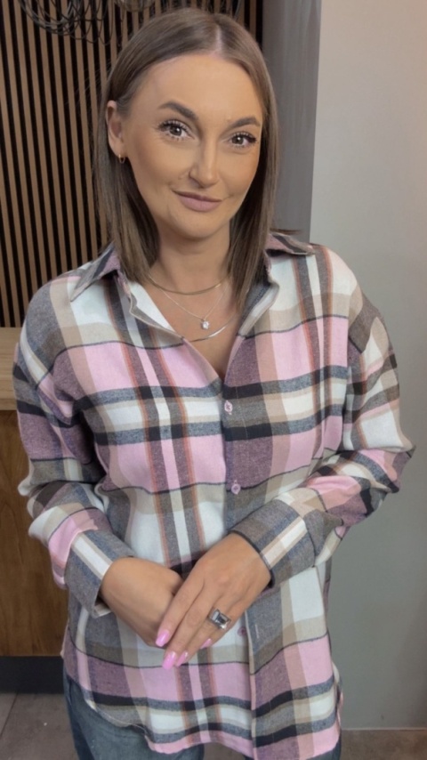 Koszula flanelowa w kratę