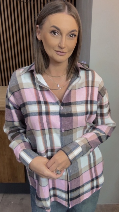 Koszula flanelowa w kratę