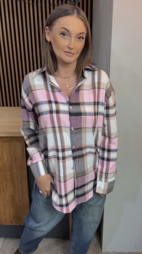 Koszula flanelowa w kratę