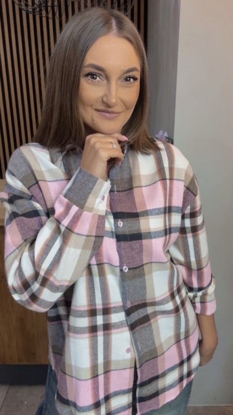 Koszula flanelowa w kratę