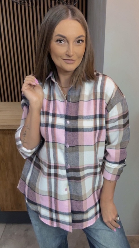 Koszula flanelowa w kratę