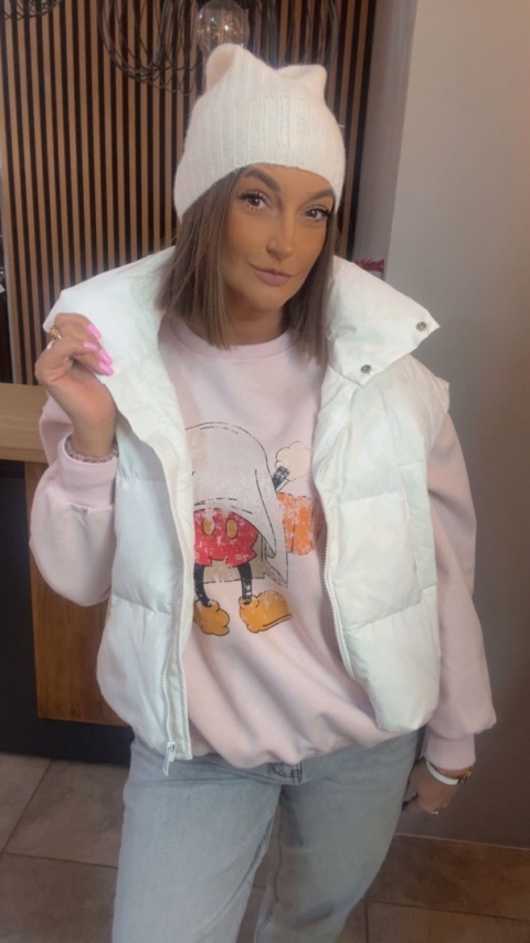 Bluza oversize JOY „Mickey Ghost"