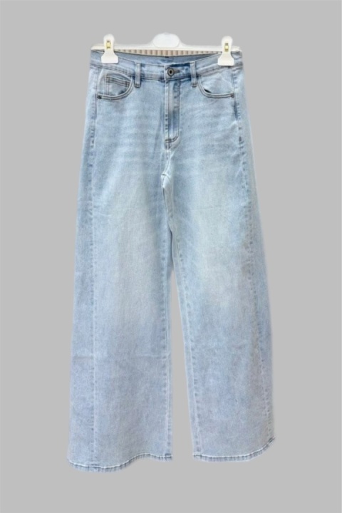 Jeansy 3D Denim Wide Leg 3D-9211