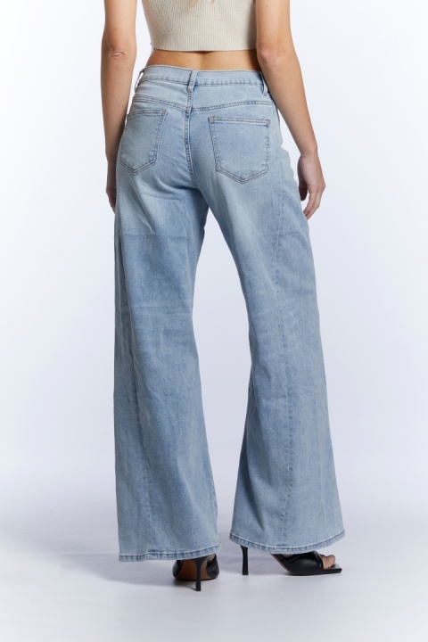 Jeansy 3D Denim Wide Leg 3D-9211