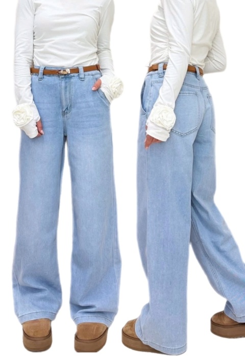 Jeansy Wide Leg – Gioya DH1043