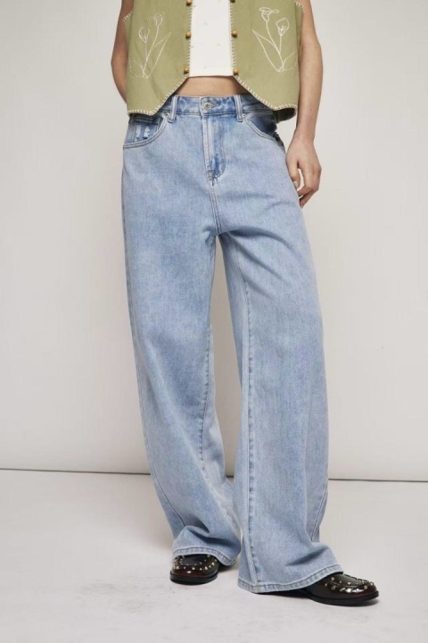 Jeansy Wide Leg Wiya WZ146