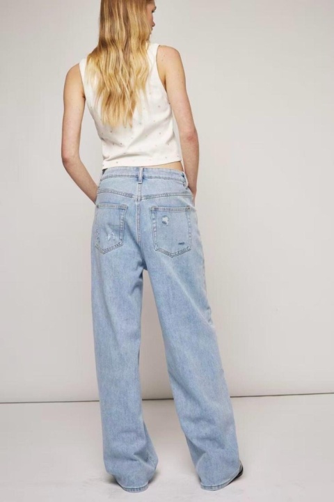 Jeansy Wide Leg Wiya WZ146