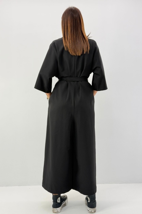 Kombinezon Palazzo Wendy Trendy z paskiem tkanina