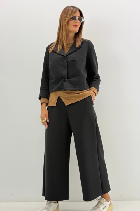 Spodnie Wendy Trendy - szerokie, eleganckie culottes