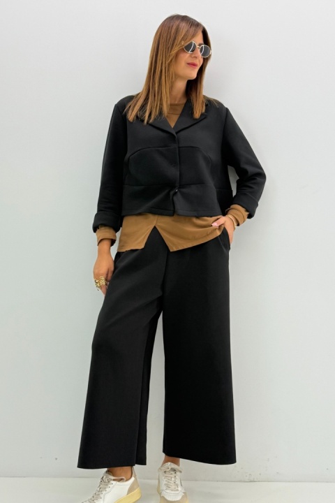 Spodnie Wendy Trendy - szerokie, eleganckie culottes