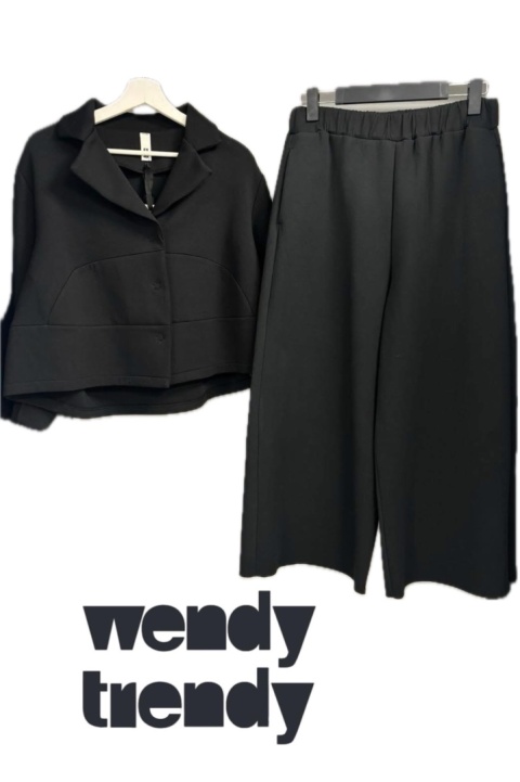 Spodnie Wendy Trendy - szerokie, eleganckie culottes