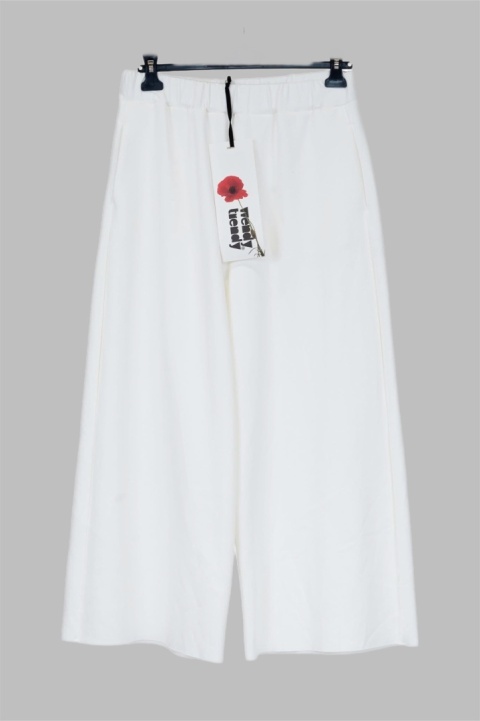 Spodnie Wendy Trendy Śmietanka – szerokie, eleganckie culottes