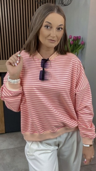 Bluza w paski Lenoshka Red