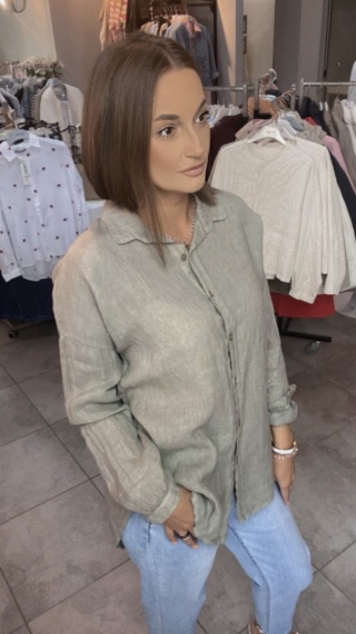 Koszula Li Lu – 100% Len - Fango