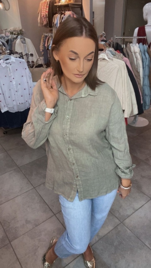 Koszula Li Lu – 100% Len - Fango Koszula Li Lu – 100% Len - Fango