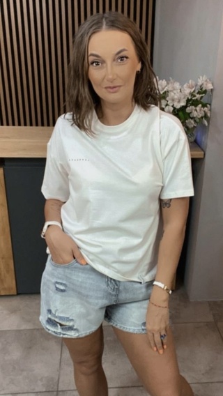 T-shirt Klasyczny Basic Lenoshka Kokos