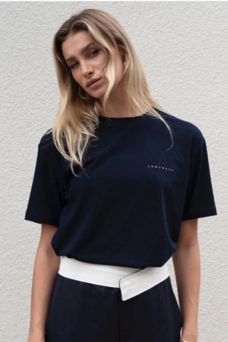 T-shirt basic LEMONADA Granat