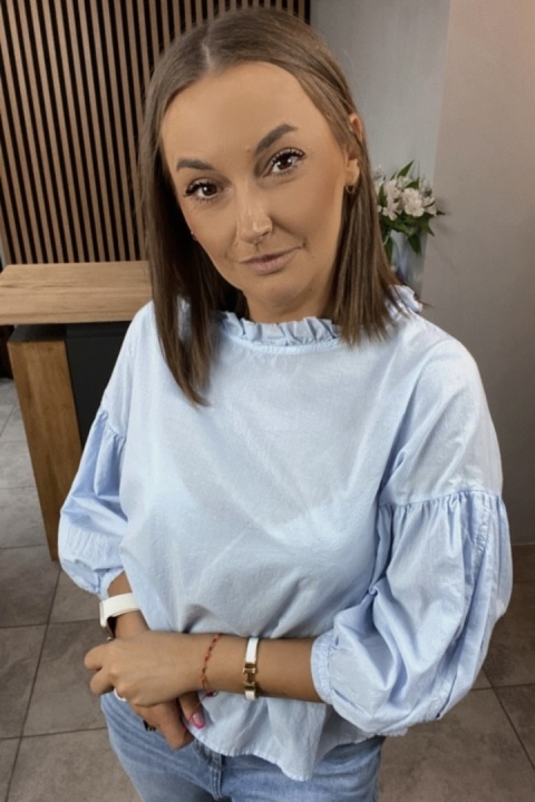 Bluzka bufka Wendykei - Baby Blue