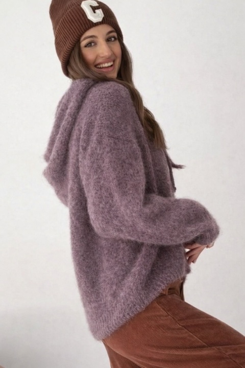 Sweter z kapturem CXL Collection - Fango