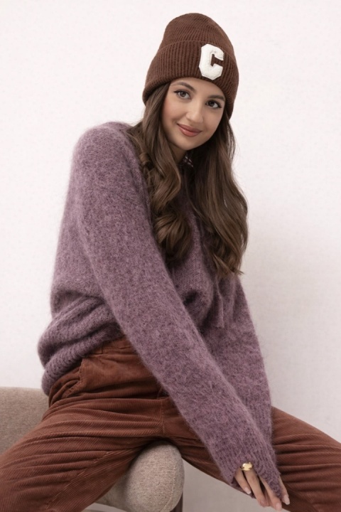 Sweter z kapturem CXL Collection - Fango