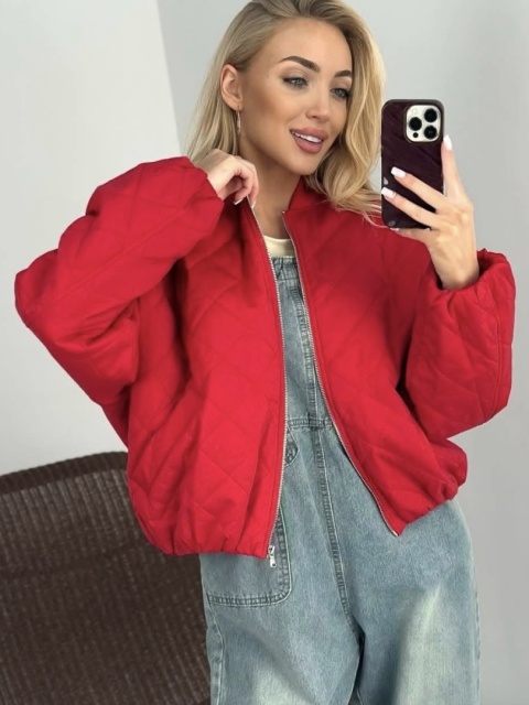 Kurtka pikowana bomber - Lumina