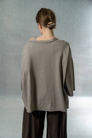 Bluzka oversize MALIBU 28 - Fango