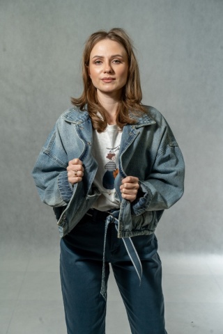 Katana jeansowa JOY - oversize