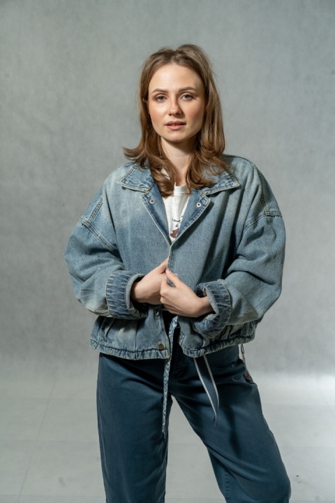 Katana jeansowa JOY - oversize